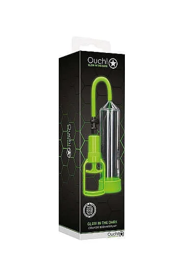 Ouch! Glow Comfort Beginner Penis Pump Glow In the Dark