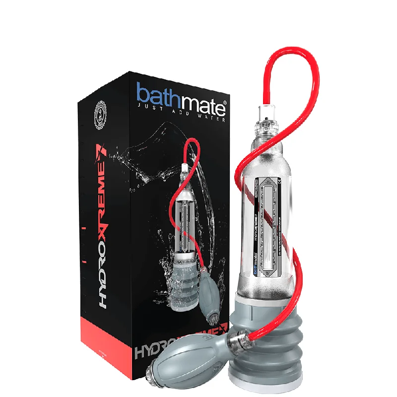 Bathmate Hydroxtreme 7 Clear Penis Pump | Advanced Hydropump for Optimal Results