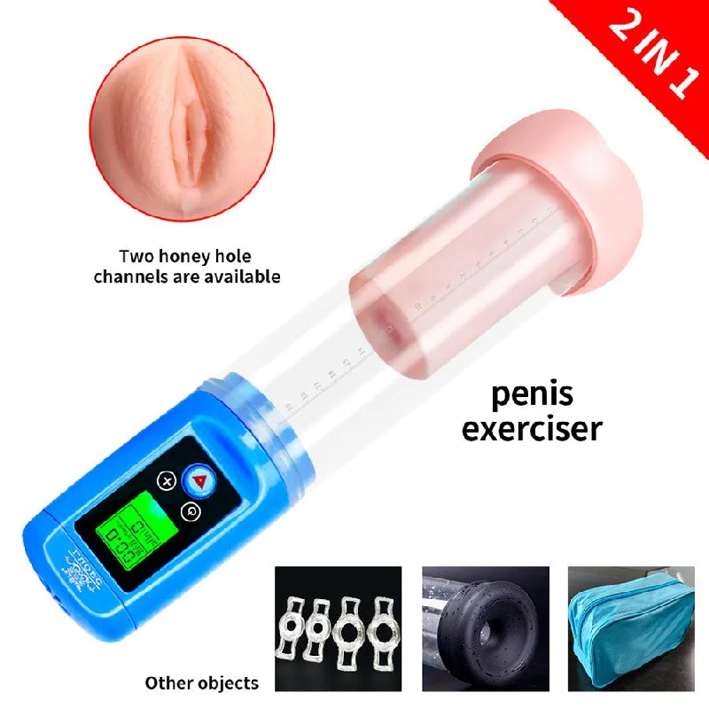 LCD Display Penis Enlargement Pump