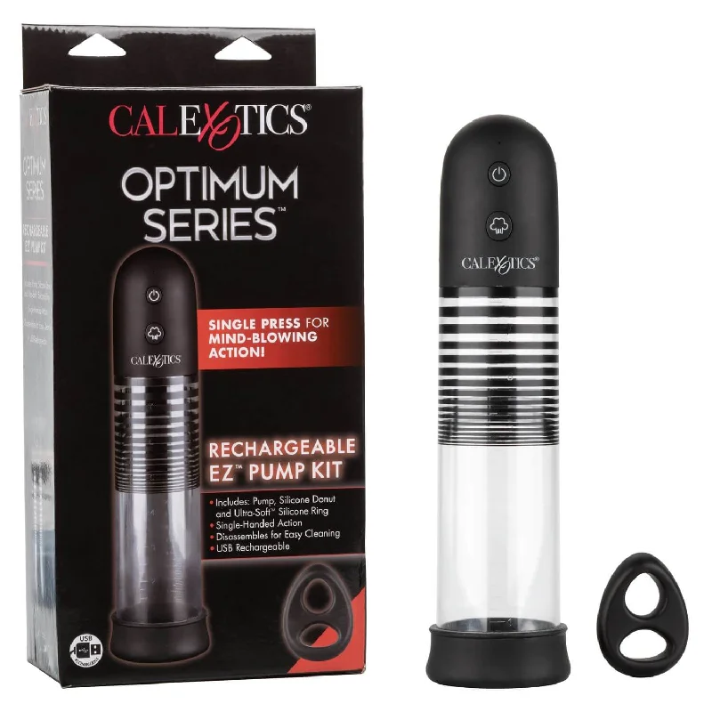 Optimum Series Rechargeable EZ Penis Pump Kit - Maximize Your Pleasure!