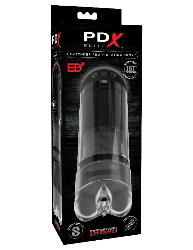 PDX Elite Extender Pro Pump Vibrating