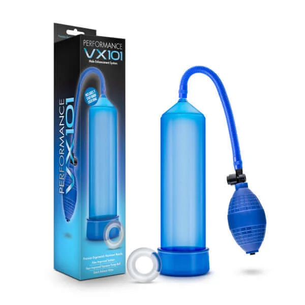 Blush Novelties Performance VX101 Male Enhancement Penis Pump - Unleash Your Potential