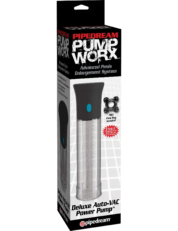 Pump Worx Deluxe Auto Vac Pump - Instant Enlargement, Professional-Grade Power *