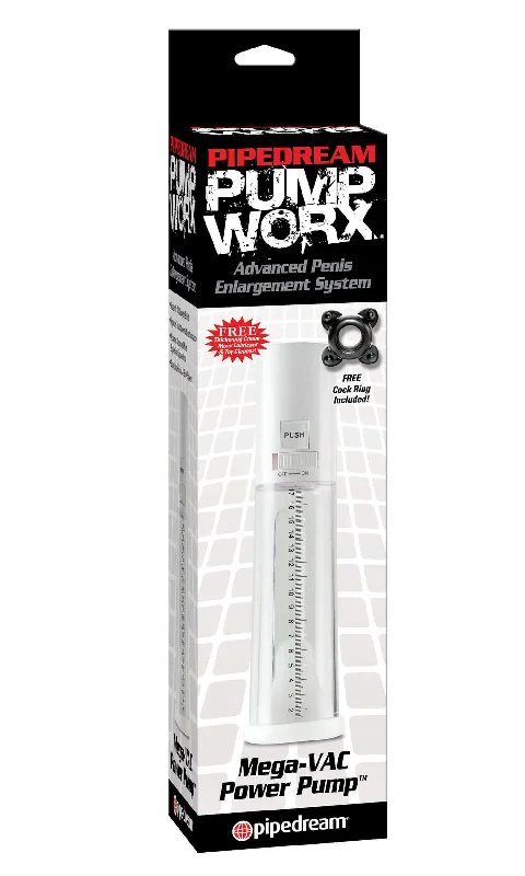 Pump Worx Mega-Vac Power Pump White