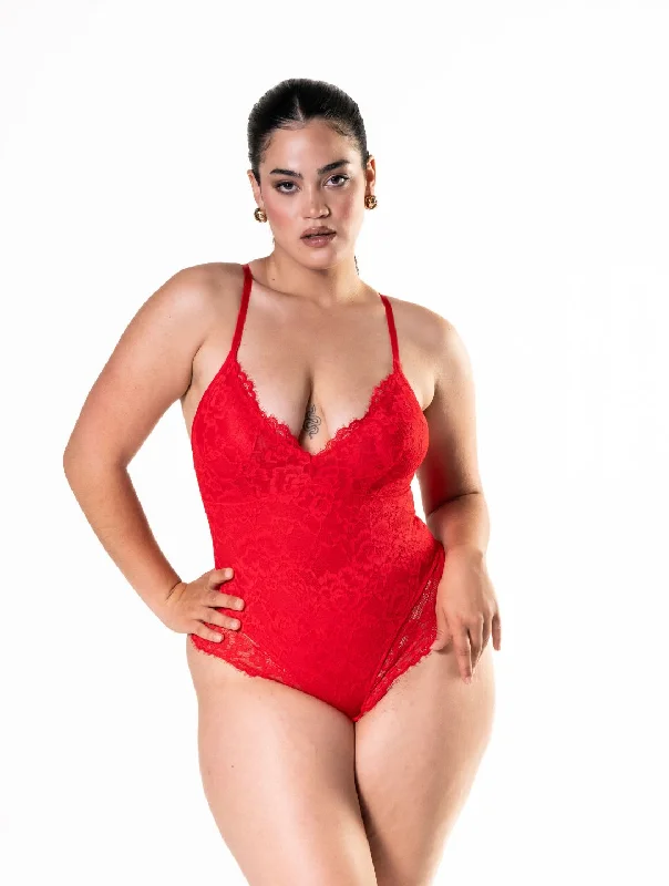 Shapewear Laced Bodysuit