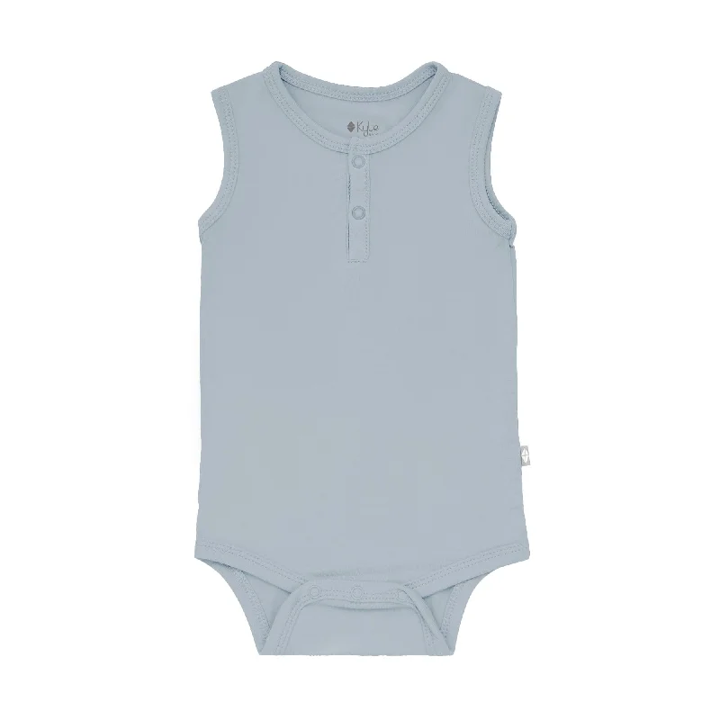 Sleeveless Bodysuit in Fog