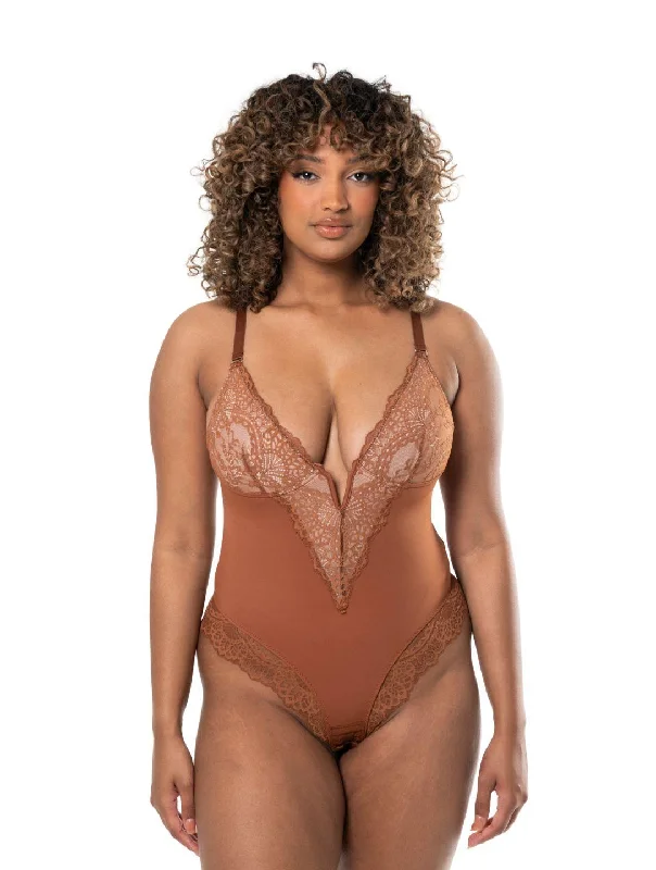 Brown Bodysuit