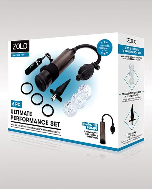 ZOLO 6 Pc Ultimate Performance Set - Black