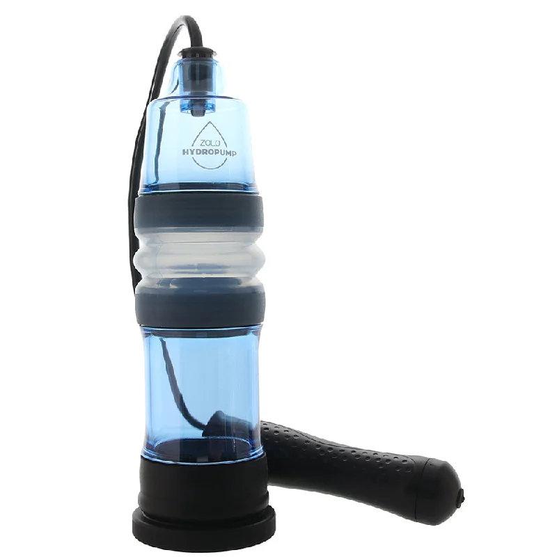 Zolo AquaPump Compact Auto Penis Pump in Blue