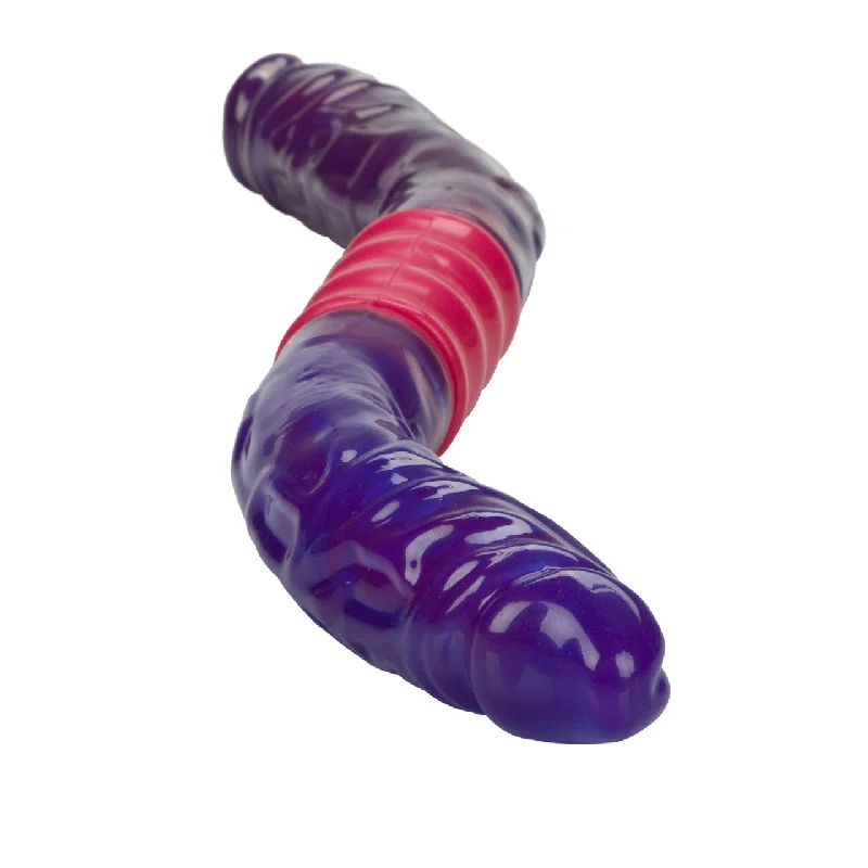 CaleXOtics DUAL VIBRATING FLEXI DONG Battery Powered Double Ended Flexible Vibrating Dildo