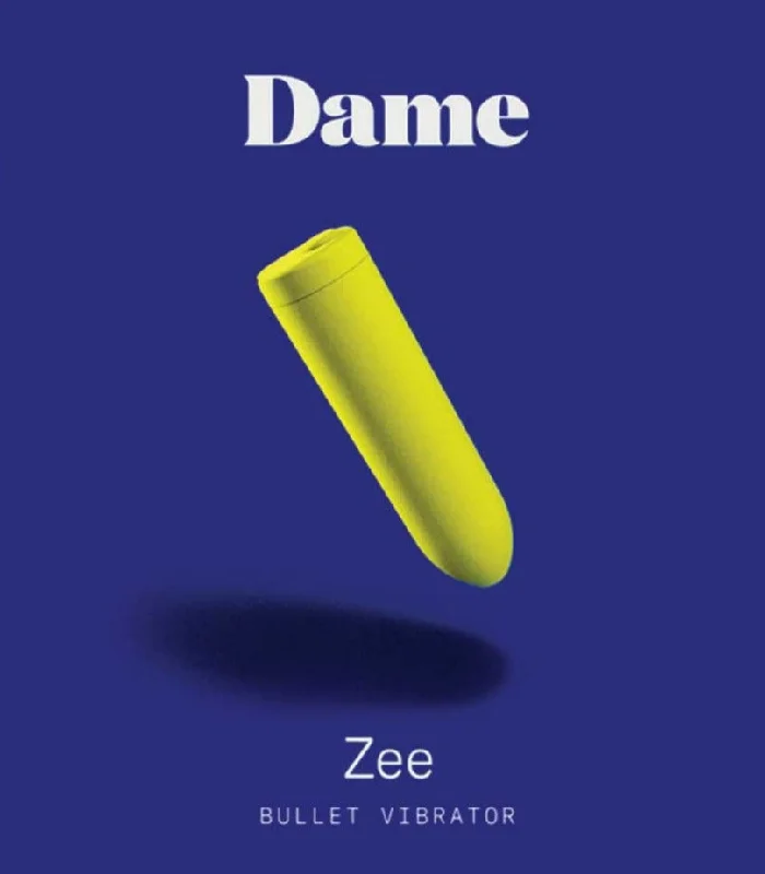 Dame ZEE Mini Bullet Vibrator Citrus