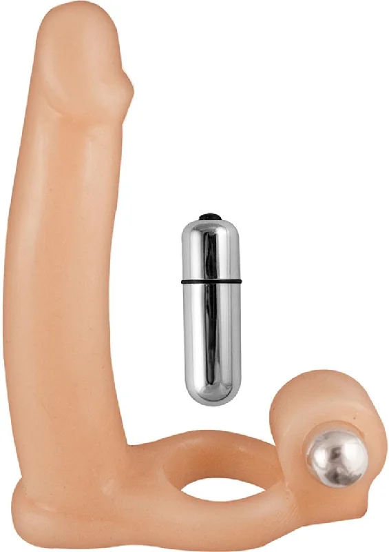 Double Penetrator Dream Vibrating Cock Ring