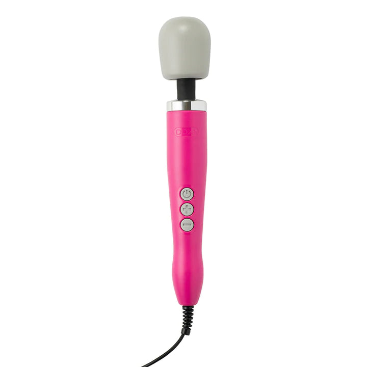 Doxy ORIGINAL MASSAGER Extra Powerful Massage Wand Mains Powered Vibrator Pink