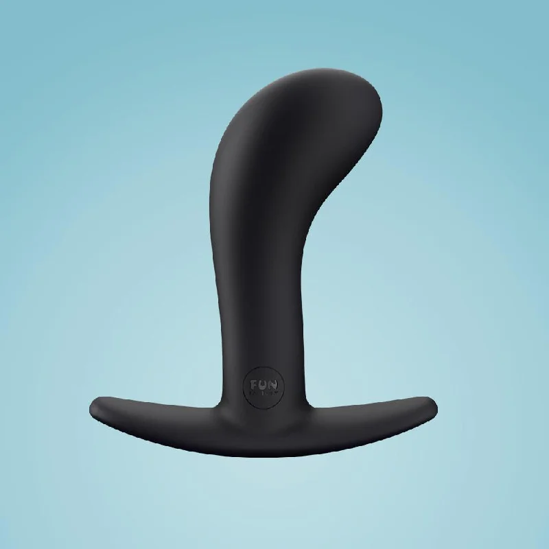 Fun Factory BOOTIE PLUG Large Unisex Silicone Butt Plug Black