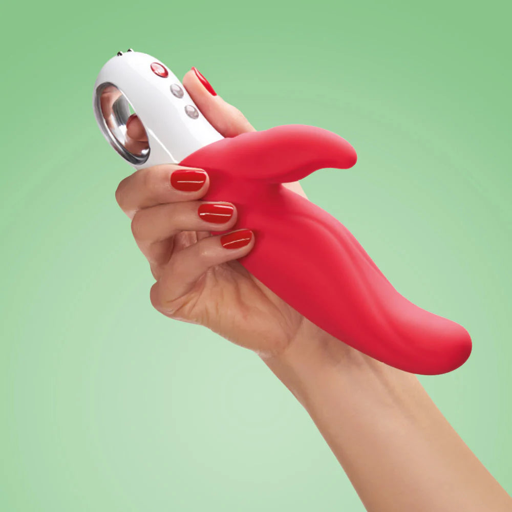 Fun Factory LADY BI Dual Action A-Spot Rabbit Vibrator and Anal Vibrator with 36 vibration Combos and with FREE Toybag