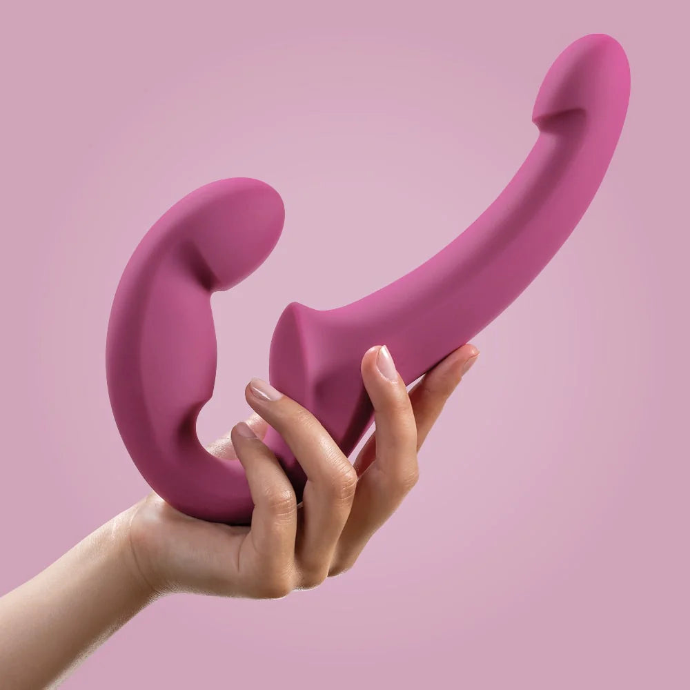 Fun Factory SHARE LITE POSABLE DOUBLE DILDO Blackberry Pink