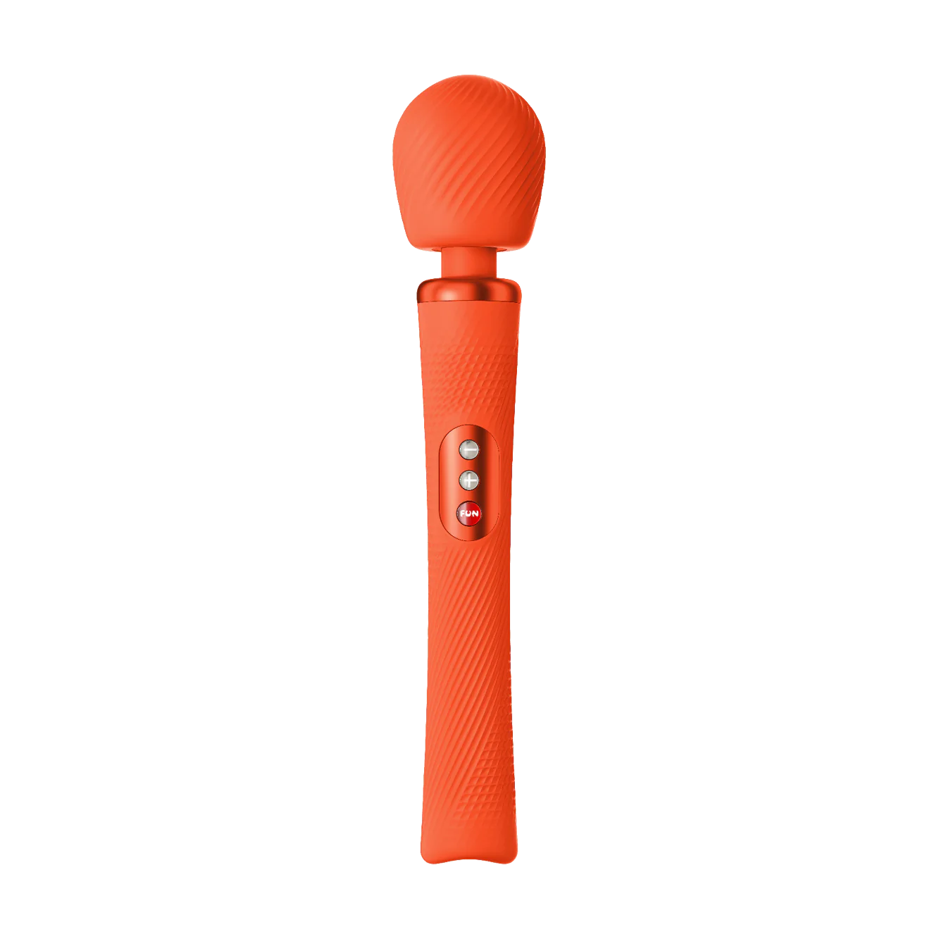 Fun Factory VIM Rumbly Rechargeable Body Wand Massager Sunrise Orange