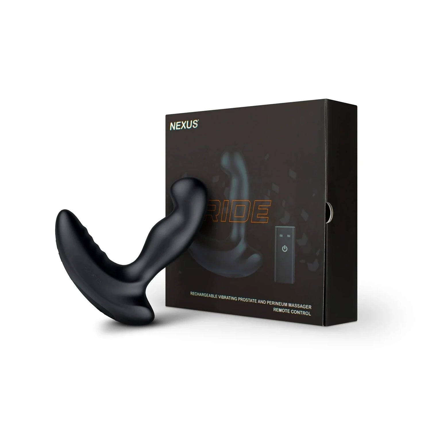 Nexus RIDE Rechargeable Vibrating Prostate and Perineum Massager with Wireless Remote Control