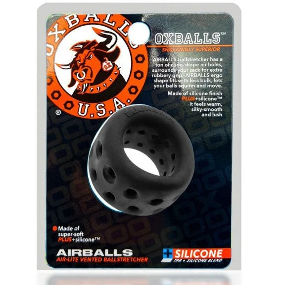 Oxballs AIRBALLS AIR-LITE VENTED BALLSTRETCHER Black Ice