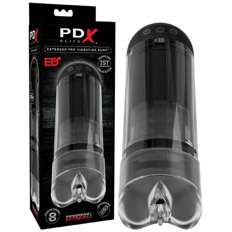 Pipedream PDX Elite EXTENDER PRO VIBRATING PENIS PUMP