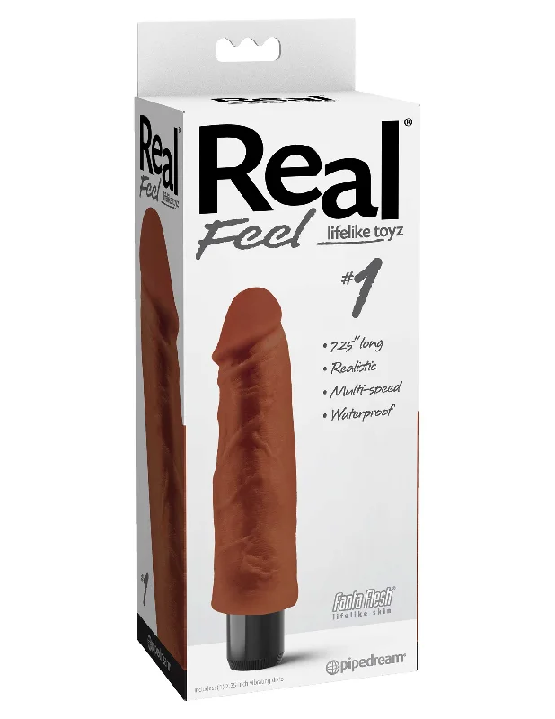 Real Feel No. 1 Long 7.5" Vibe Waterproof"