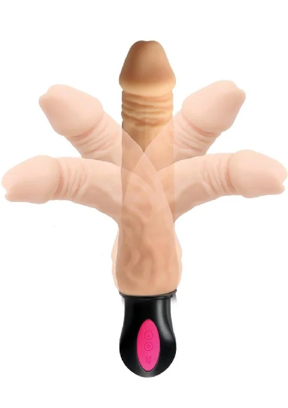 Skinsations Vibra Flex Heat Seeker Warming Dildo