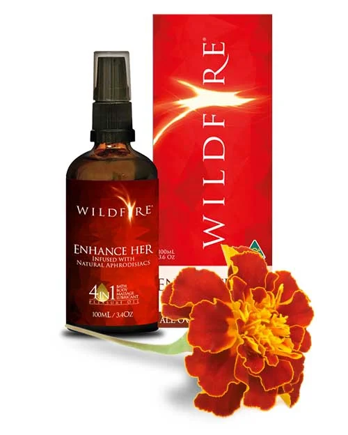 Wildfire Enhance Her 4 in 1 All Over Pleasure Oil Infused with Natural Aphrodisiacs 100ml