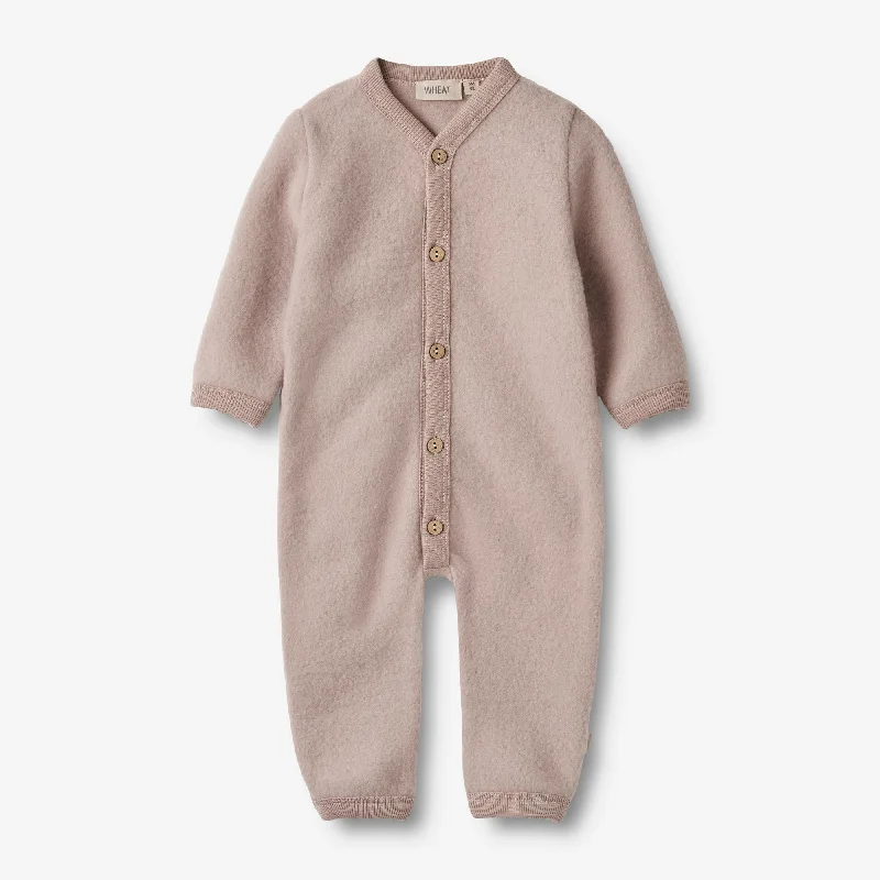 Wool Feece Suit Levi - dry rose