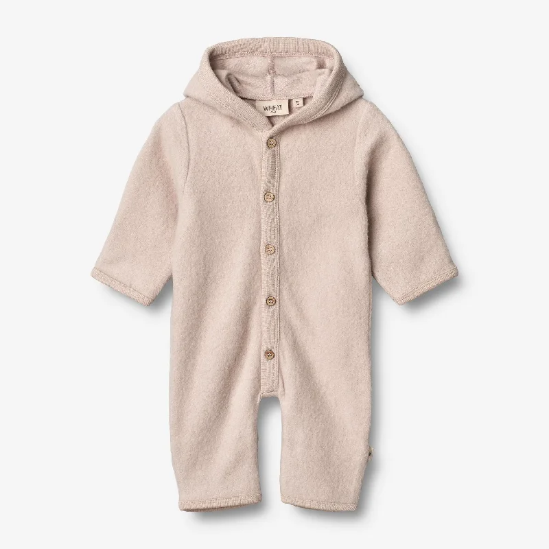 Wool Fleece Suit Ata | Baby - pale lilac